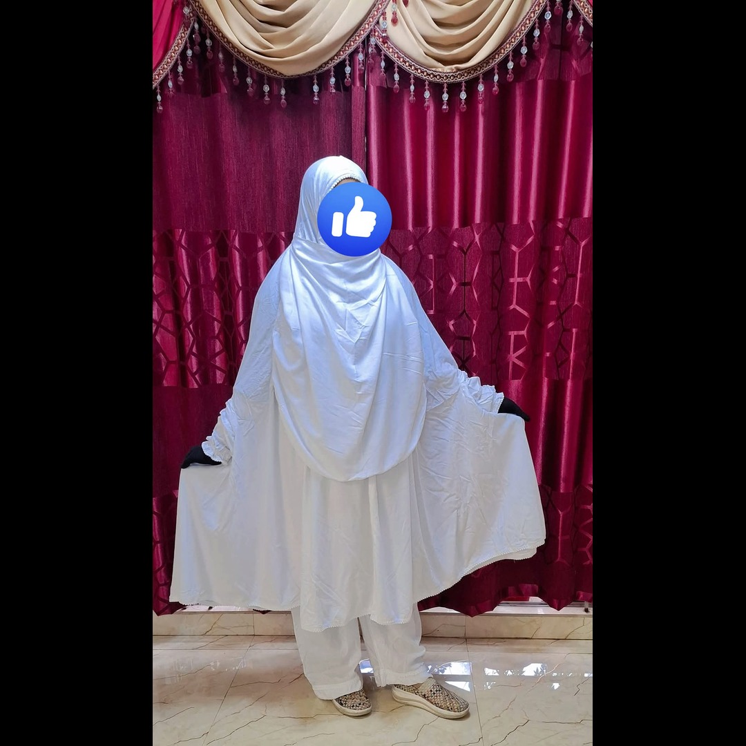 Lilen Fabric Khimar Set LF113